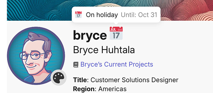 Exemple d'emoji pour les vacances