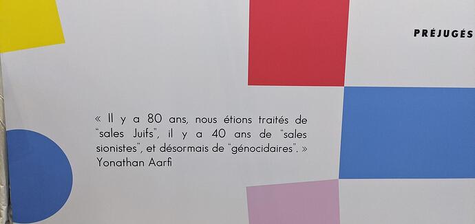 Photo de la citation incriminée