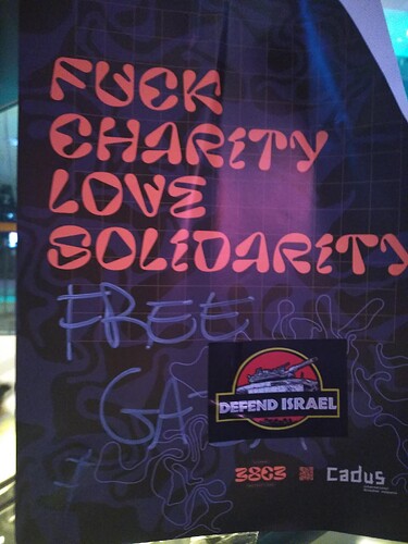 Fuck charity, love solidarity...