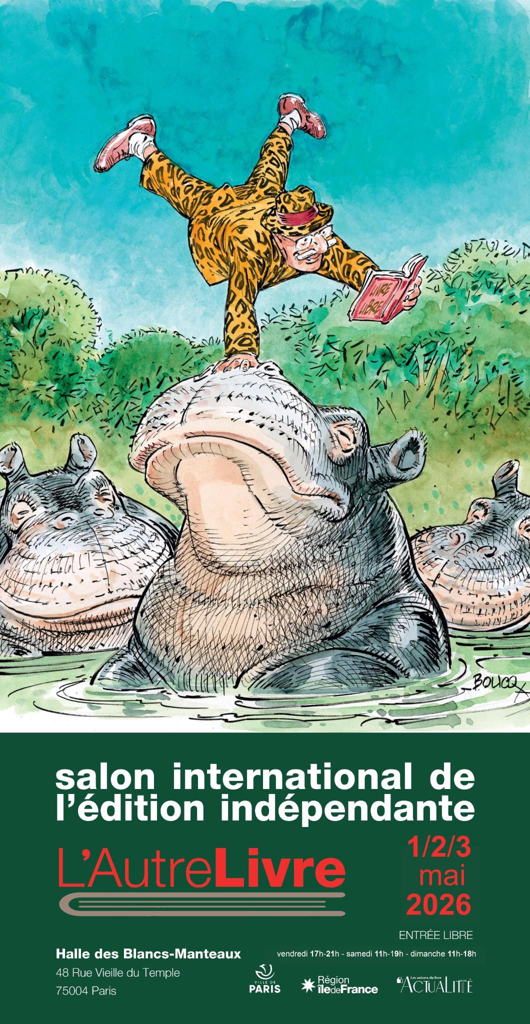 Affiche du Salon de l'Autre Livre